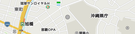 那覇市周辺の地図