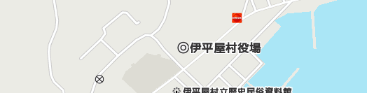島尻郡伊平屋村周辺の地図
