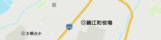 肝属郡錦江町周辺の地図