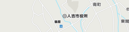 人吉市周辺の地図