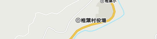 東臼杵郡椎葉村周辺の地図