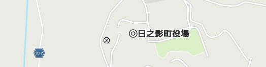 西臼杵郡日之影町周辺の地図