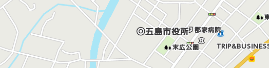 五島市周辺の地図