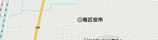 熊本市南区周辺の地図
