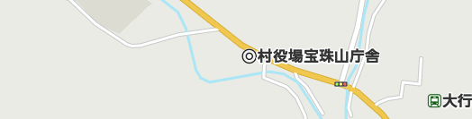 朝倉郡東峰村周辺の地図