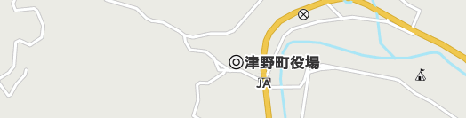 高岡郡津野町周辺の地図