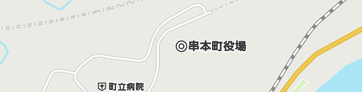 東牟婁郡串本町周辺の地図