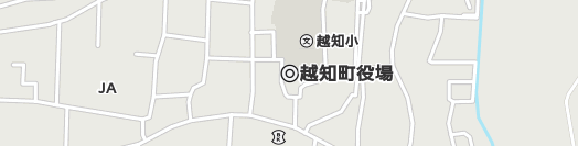 高岡郡越知町周辺の地図