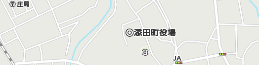 田川郡添田町周辺の地図