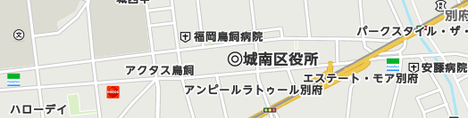 福岡市城南区周辺の地図