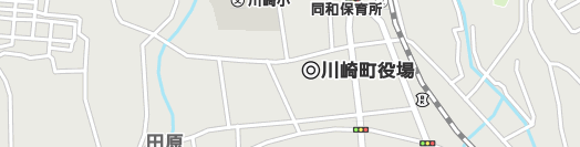 田川郡川崎町周辺の地図