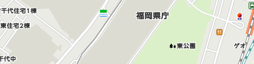 福岡県周辺の地図