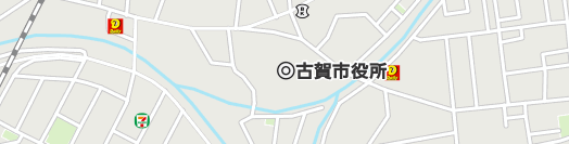 古賀市周辺の地図