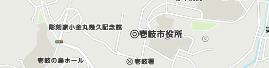 壱岐市周辺の地図