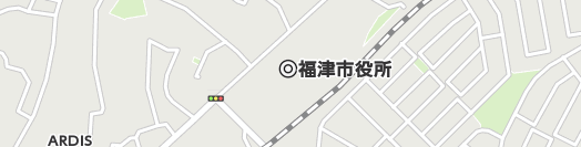 福津市周辺の地図