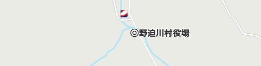 吉野郡野迫川村周辺の地図