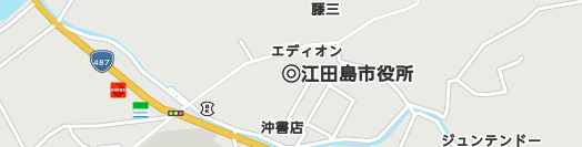 江田島市周辺の地図