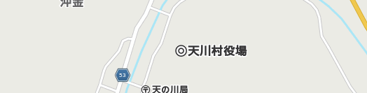 吉野郡天川村周辺の地図