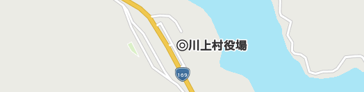 吉野郡川上村周辺の地図