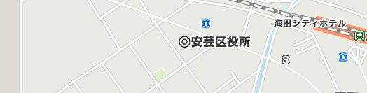 広島市安芸区周辺の地図
