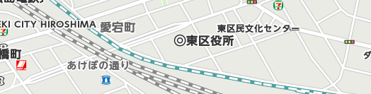 広島市東区周辺の地図