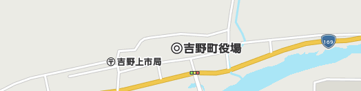 吉野郡吉野町周辺の地図