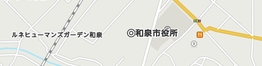 和泉市周辺の地図