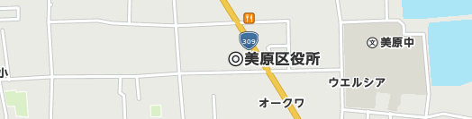 堺市美原区周辺の地図