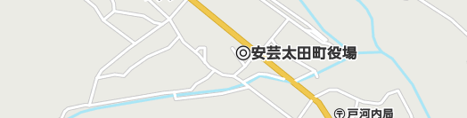 山県郡安芸太田町周辺の地図
