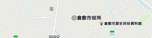 倉敷市周辺の地図