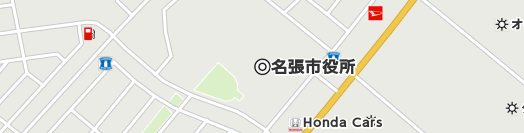 名張市周辺の地図