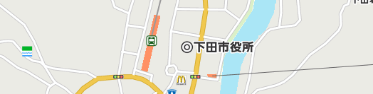 下田市周辺の地図