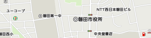 磐田市周辺の地図