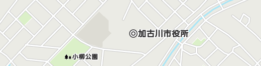 加古川市周辺の地図