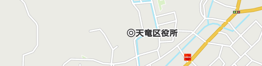 浜松市天竜区周辺の地図