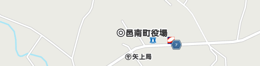 邑智郡邑南町周辺の地図