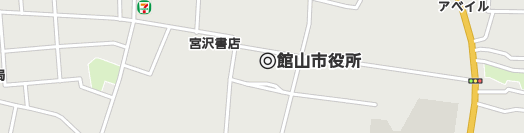 館山市周辺の地図
