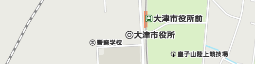 大津市周辺の地図