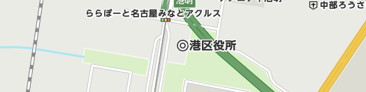 名古屋市港区周辺の地図