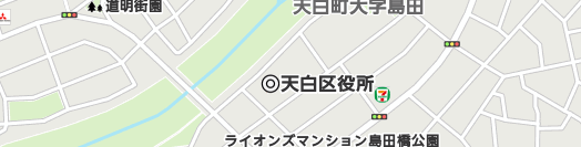 名古屋市天白区周辺の地図