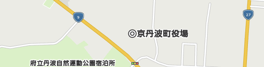 船井郡京丹波町周辺の地図