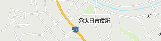 大田市周辺の地図