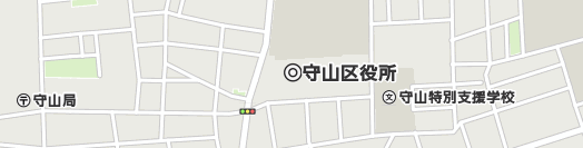 名古屋市守山区周辺の地図