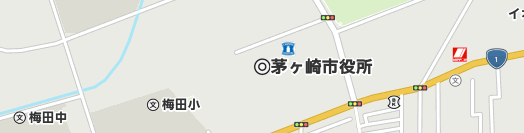 茅ヶ崎市周辺の地図