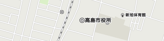 高島市周辺の地図
