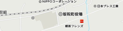 加茂郡坂祝町周辺の地図
