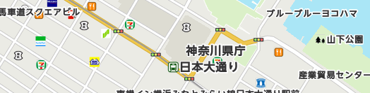 神奈川県周辺の地図