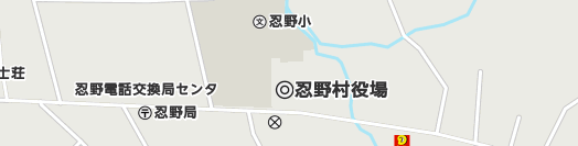 南都留郡忍野村周辺の地図