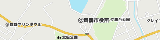 舞鶴市周辺の地図