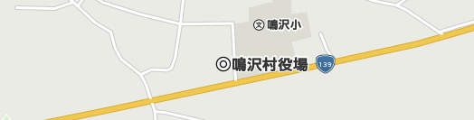 南都留郡鳴沢村周辺の地図